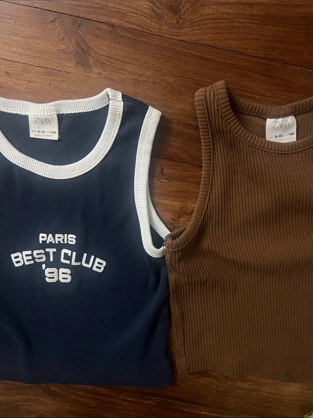Two Zara & One John Galt girl’s tops